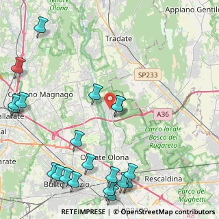 Mappa 21050 Gorla maggiore VA, Italia (6.0245)
