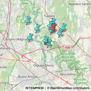 Mappa 21050 Gorla maggiore VA, Italia (2.75846)