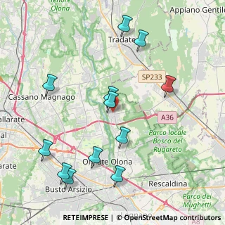 Mappa 21050 Gorla maggiore VA, Italia (4.52333)