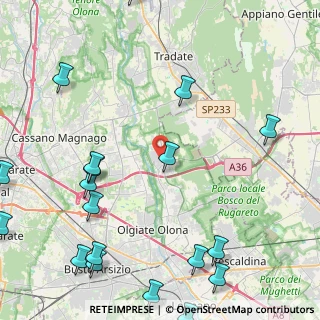 Mappa 21050 Gorla maggiore VA, Italia (6.509)