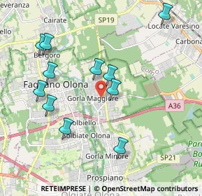 Mappa 21050 Gorla maggiore VA, Italia (2.02091)