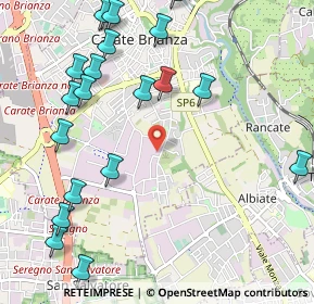 Mappa Via Cristoforo Colombo, 20841 Carate Brianza MB, Italia (1.3155)