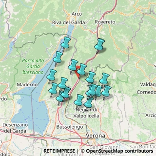 Mappa A22 Brennero - Modena, 37020 Brentino Belluno VR, Italia (11.416)