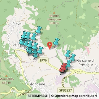 Mappa Via Mondarone, 25070 Bione BS, Italia (0.98667)