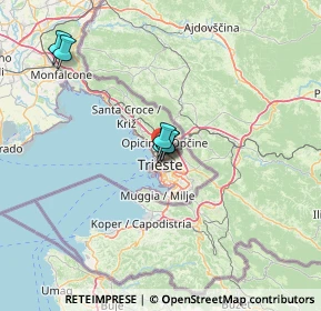 Mappa Via Ovidio, 34135 Trieste TS, Italia (30.40545)