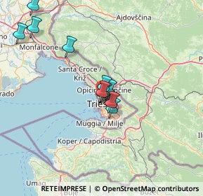 Mappa Via Ovidio, 34135 Trieste TS, Italia (11.50091)