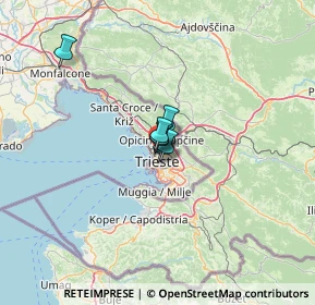 Mappa Via Ovidio, 34135 Trieste TS, Italia (29.483)
