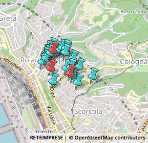 Mappa Via Ovidio, 34135 Trieste TS, Italia (0.28077)