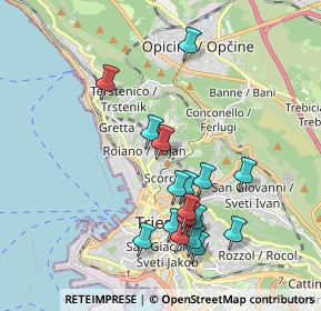 Mappa Via Ovidio, 34135 Trieste TS, Italia (1.87471)