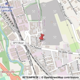 Mappa Via Presolana, 7, 20823 Lentate sul Seveso, Monza e Brianza (Lombardia)