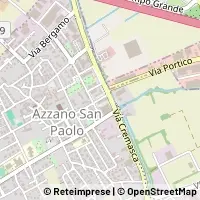 Kartta Azzano San Paolo
