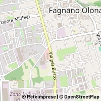 지도 Fagnano Olona