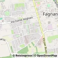 Kartta Fagnano Olona