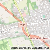 Map Lentate sul Seveso