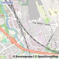 Map Lentate sul Seveso