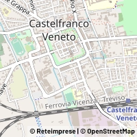 Mapa Castelfranco Veneto
