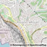 Mapa Trieste