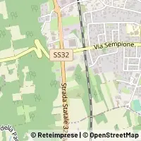 Kaart Varallo Pombia