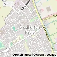 Karte Azzano San Paolo