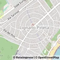 Mapa Lignano Sabbiadoro