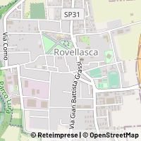 Mapa Rovellasca