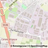 Map Carate Brianza