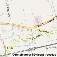 Kaart Castelfranco Veneto