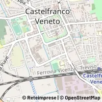 Mapa Castelfranco Veneto