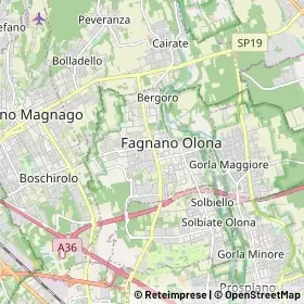 Mappa Fagnano Olona