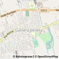 Hartă Galliera Veneta