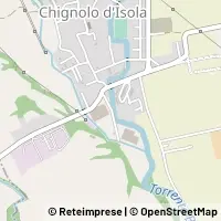 지도 Chignolo d'Isola