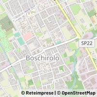 Kaart Cassano Magnago