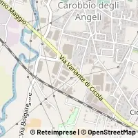 Hartă Carobbio degli Angeli