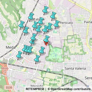 Mappa Via del Lavoro, 20821 Meda MB, Italia (0.929)