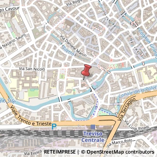 Mappa Viale Cadorna, 3, 31100 Treviso, Treviso (Veneto)