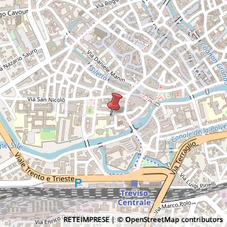 Mappa Via Tezzone, 13, 31100 Treviso, Treviso (Veneto)