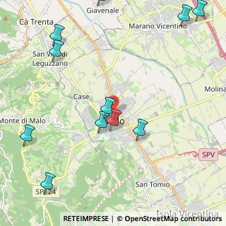 Mappa Via Giuseppe Garibaldi, 36034 Malo VI, Italia (2.76091)