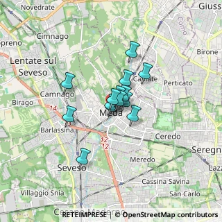 Mappa Piazza Municipio, 20821 Meda MB, Italia (0.95786)