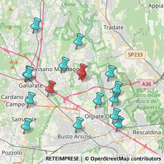 Mappa Via Arrigo Boito, 21054 Fagnano Olona VA, Italia (4.63875)