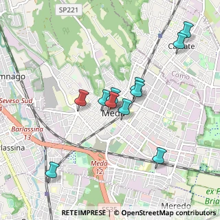 Mappa Corso Giacomo Matteotti, 20821 Meda MB, Italia (0.82364)