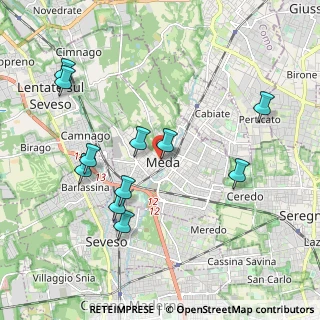 Mappa Corso Giacomo Matteotti, 20821 Meda MB, Italia (2.05)