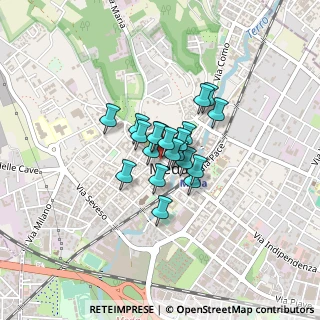 Mappa Via Santi Aimo e Vermondo, 20821 Meda MB, Italia (0.223)