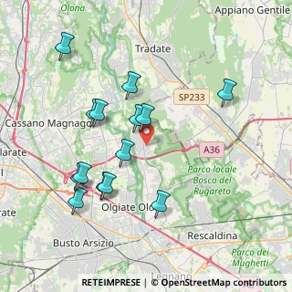 Mappa Via Giacomo Matteotti, 21050 Gorla Maggiore VA, Italia (3.84643)