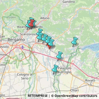 Mappa Via Virgilio, 24060 Gorlago BG, Italia (6.375)