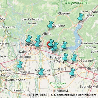 Mappa Via Virgilio, 24060 Gorlago BG, Italia (13.24)