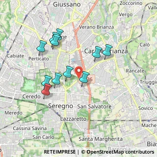 Mappa Piazza Clerici, 20833 Giussano MB, Italia (1.71364)