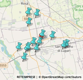 Mappa Viale dell' Industria, 35013 Cittadella PD, Italia (3.39071)