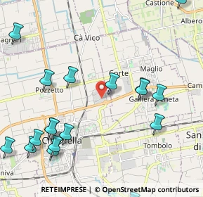 Mappa Viale dell' Industria, 35013 Cittadella PD, Italia (2.876)