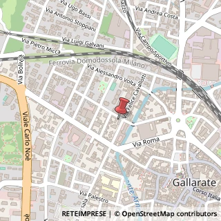 Mappa Via Arnaldo da Brescia, 1/B, 21013 Gallarate, Varese (Lombardia)