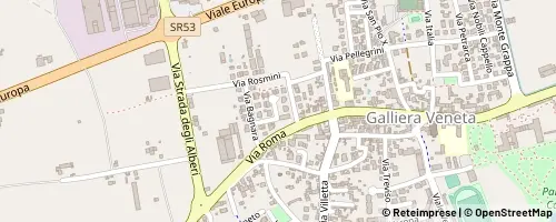 Mappa Galliera Veneta